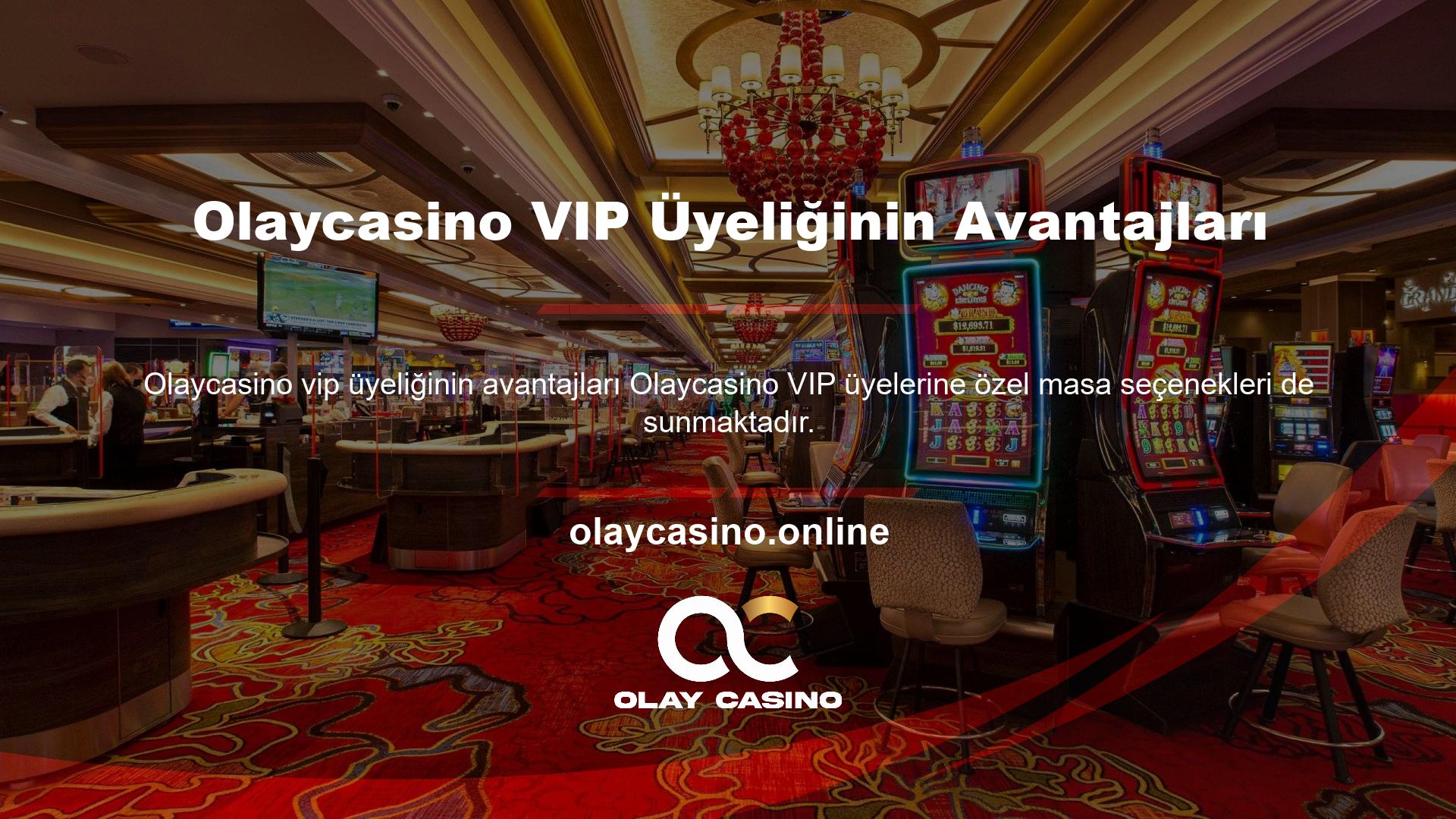 VIP masaları casino sayfamızda ve canlı casino sayfamızda bulabilirsiniz