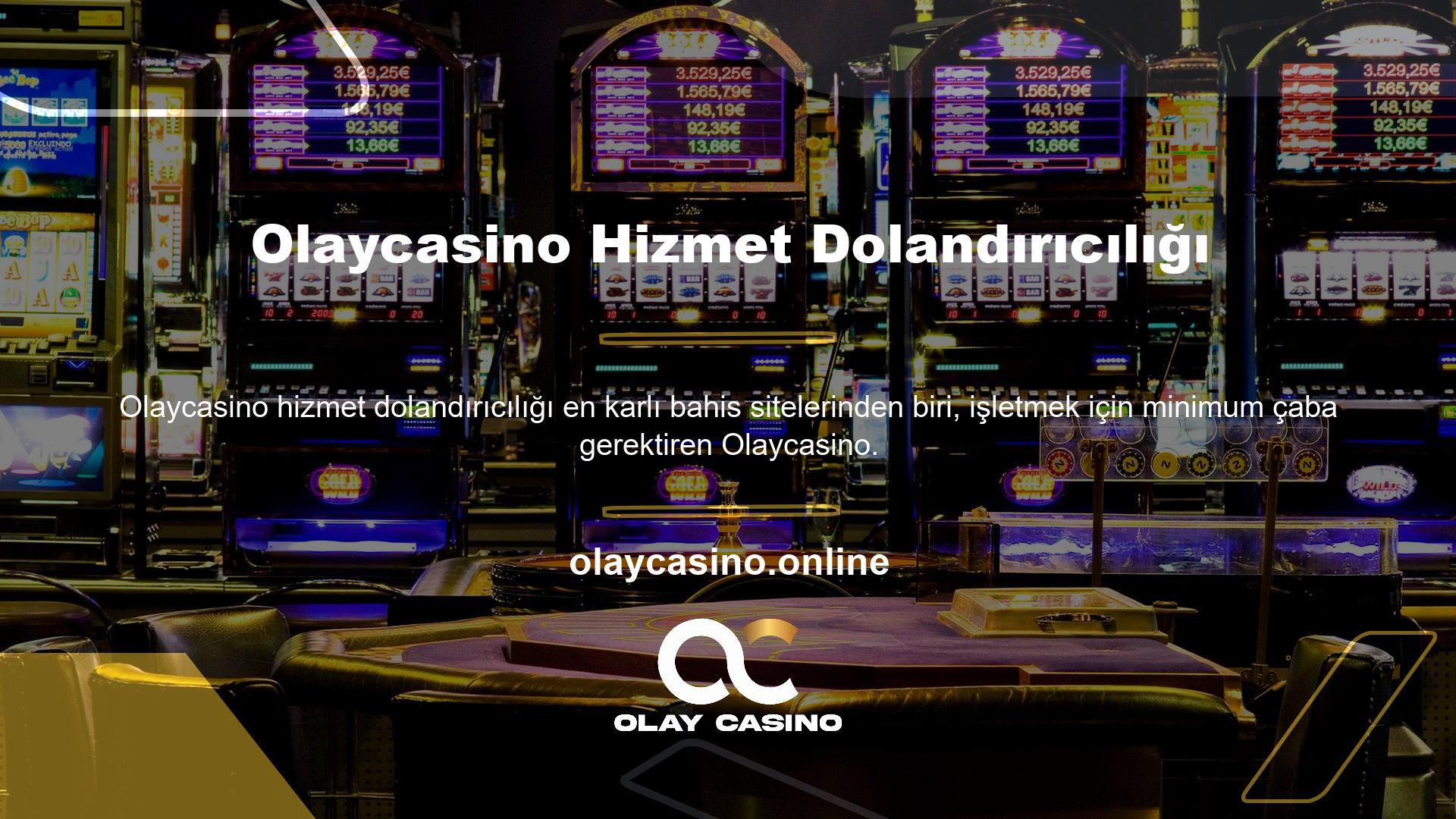 Bu casino sitesi genellikle hizmet seçeneklerini dikkate alır, ancak casino oyunları ve diğer eğlence türlerini de içerebilir